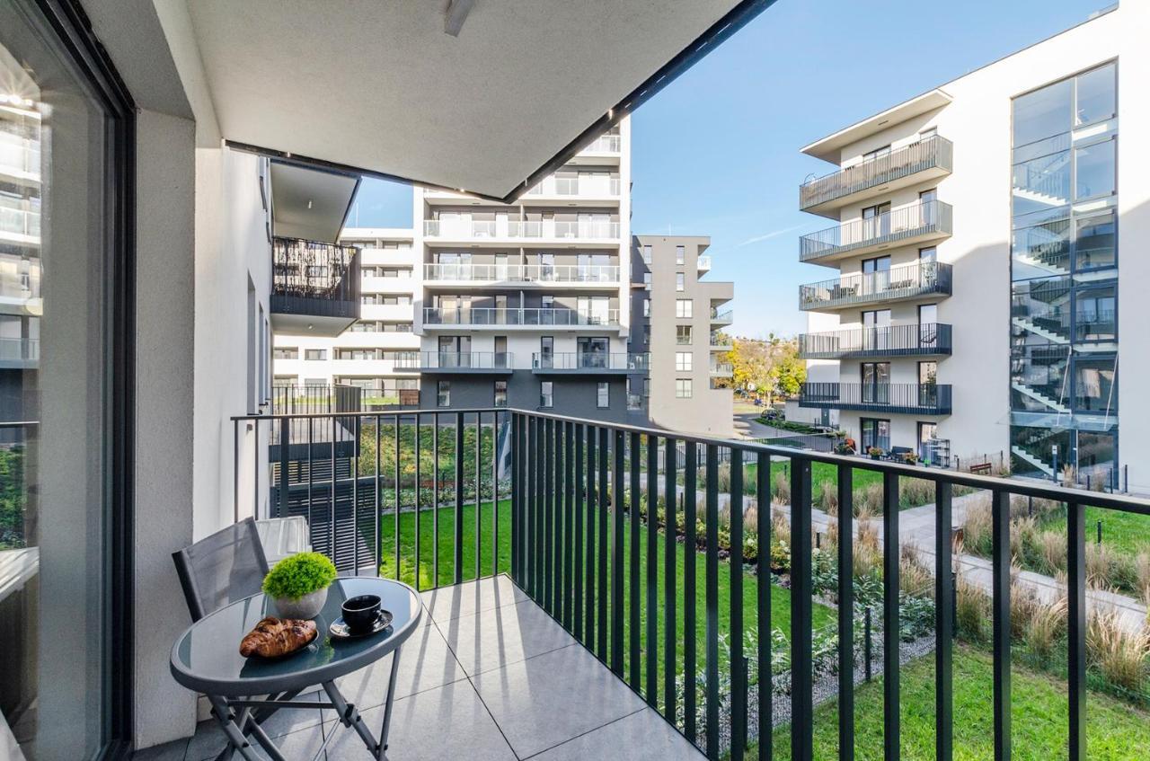 Sky Home- Blue Apartament -Manufaktura, Bezplatny Parking, Klima, Dostep Na Kod Łódź Eksteriør billede